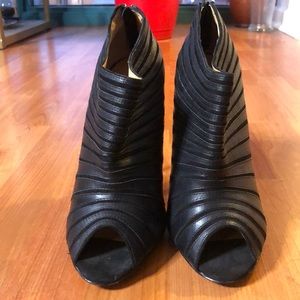 LAMB Black ankle boots